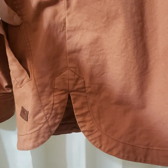 Rust Button-Up Jacket - Picture 11 of 12